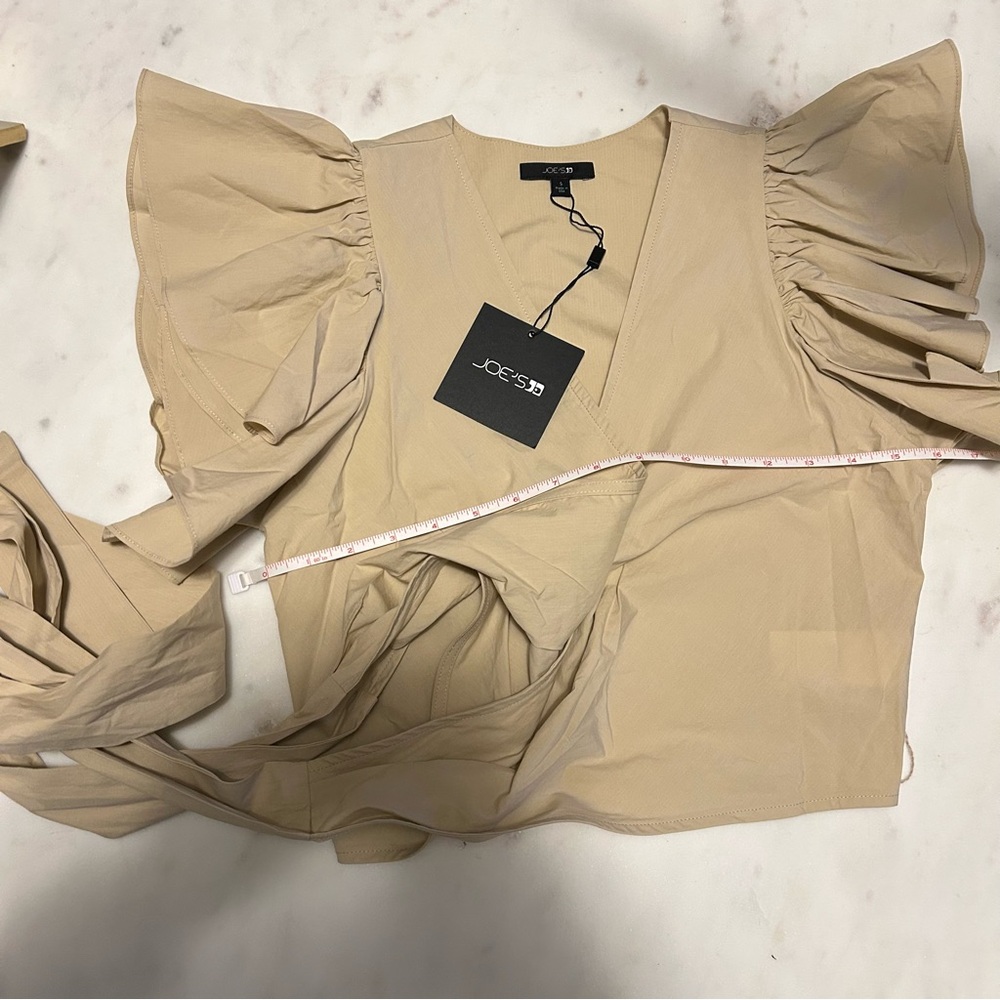 Joe’s NWT The Ruby Wrap Blouse Size Small - Picture 7 of 7